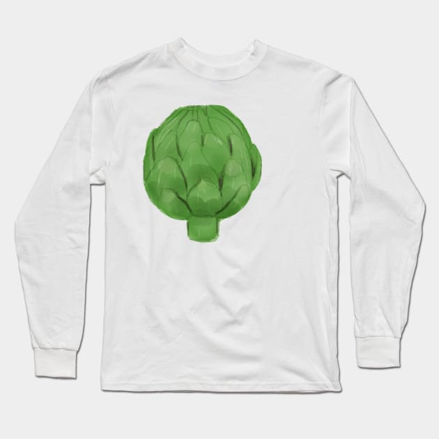 Artichoke Long Sleeve T-Shirt by melissamiddle